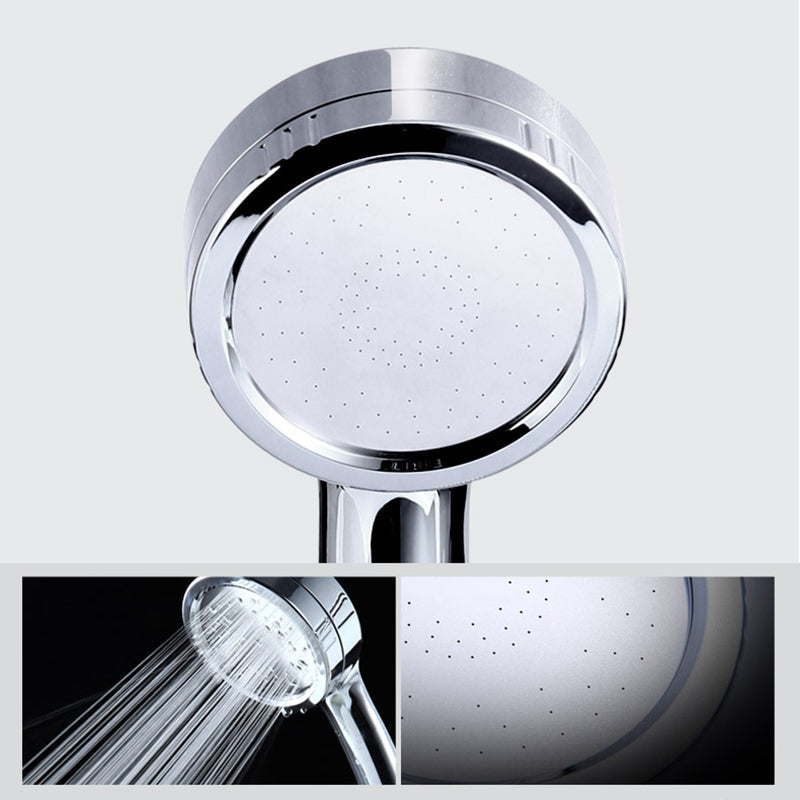 Rynx | Modern hand shower head 5 spray patterns Chrome Round Wall mounted shower head