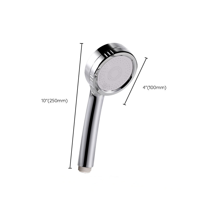 Rynx | Modern hand shower head 5 spray patterns Chrome Round Wall mounted shower head