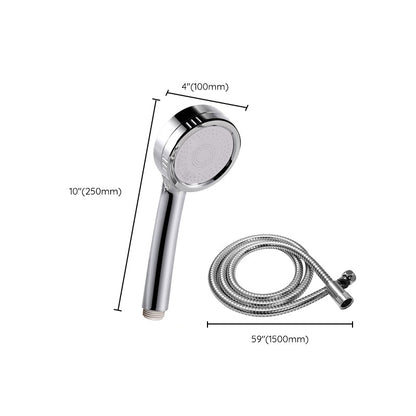 Rynx | Modern hand shower head 5 spray patterns Chrome Round Wall mounted shower head
