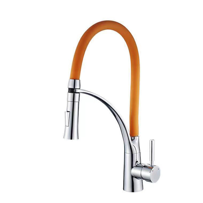 Rynx | Modern 1-Hand Faucets Copper Touchless with Water Dispenser Standard Kitchen Faucet