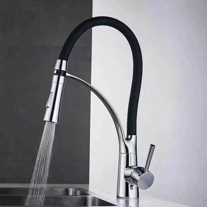 Rynx | Modern 1-Hand Faucets Copper Touchless with Water Dispenser Standard Kitchen Faucet