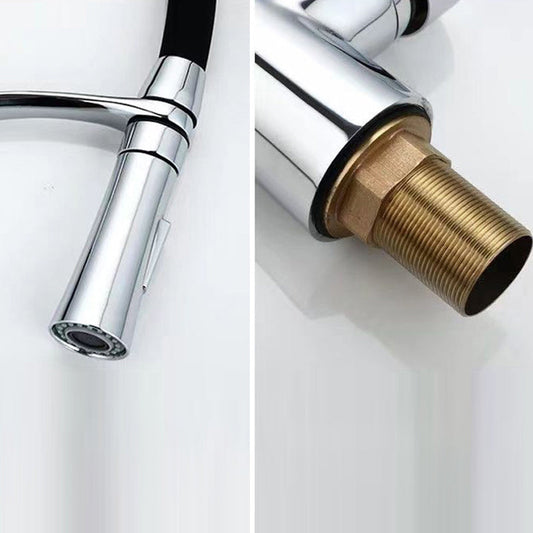 Rynx | Modern 1-Hand Faucets Copper Touchless with Water Dispenser Standard Kitchen Faucet