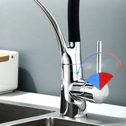 Rynx | Modern 1-Hand Faucets Copper Touchless with Water Dispenser Standard Kitchen Faucet