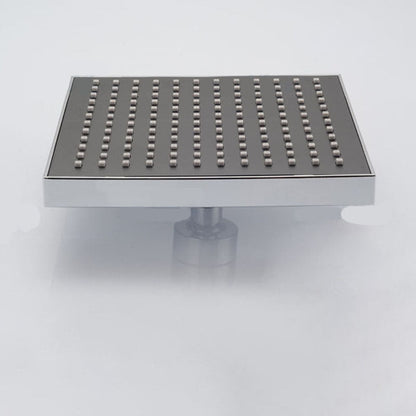 Rynx | Modern square fixed shower head with shower arm Wall-mounted shower head made of stainless steel