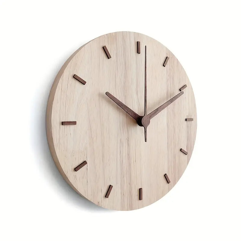 Rynx | Minimalist Aesthetic Wall Clock Made of Wood