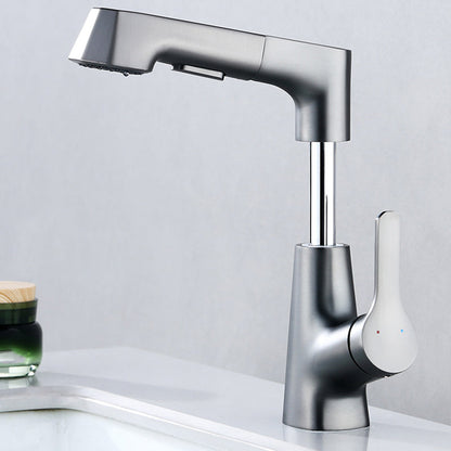 Rynx | Modern Faucet Solid Copper Centerset Bathroom Faucet