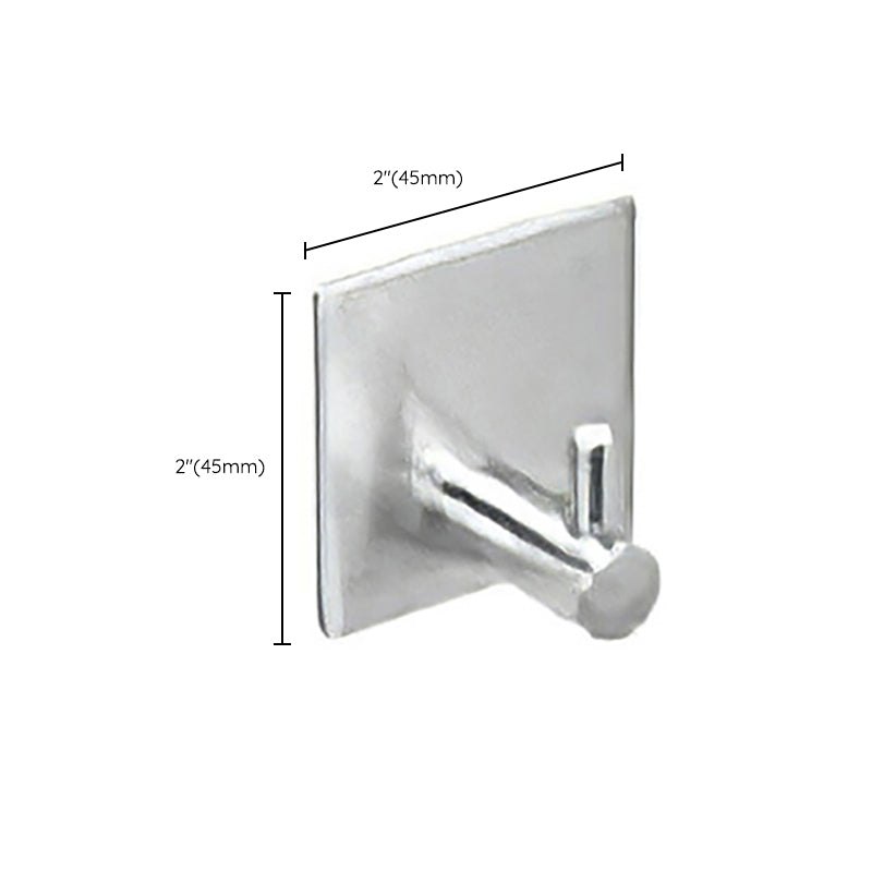 Rynx | Metal Simple Bathroom Accessories as a Single Piece or in a Set in Silver