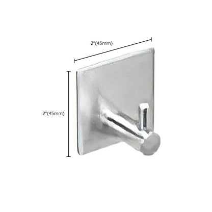 Rynx | Metal Simple Bathroom Accessories as a Single Piece or in a Set in Silver