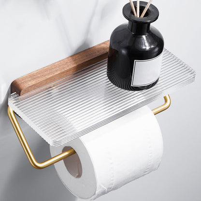 Rynx | Metal Minimalist Bathroom Accessory individual or in Set in Gold