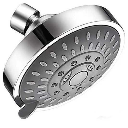 Rynx | Modern Fixed Shower Head with Catalyst 4-Inch Silver Wall Mount Shower Head