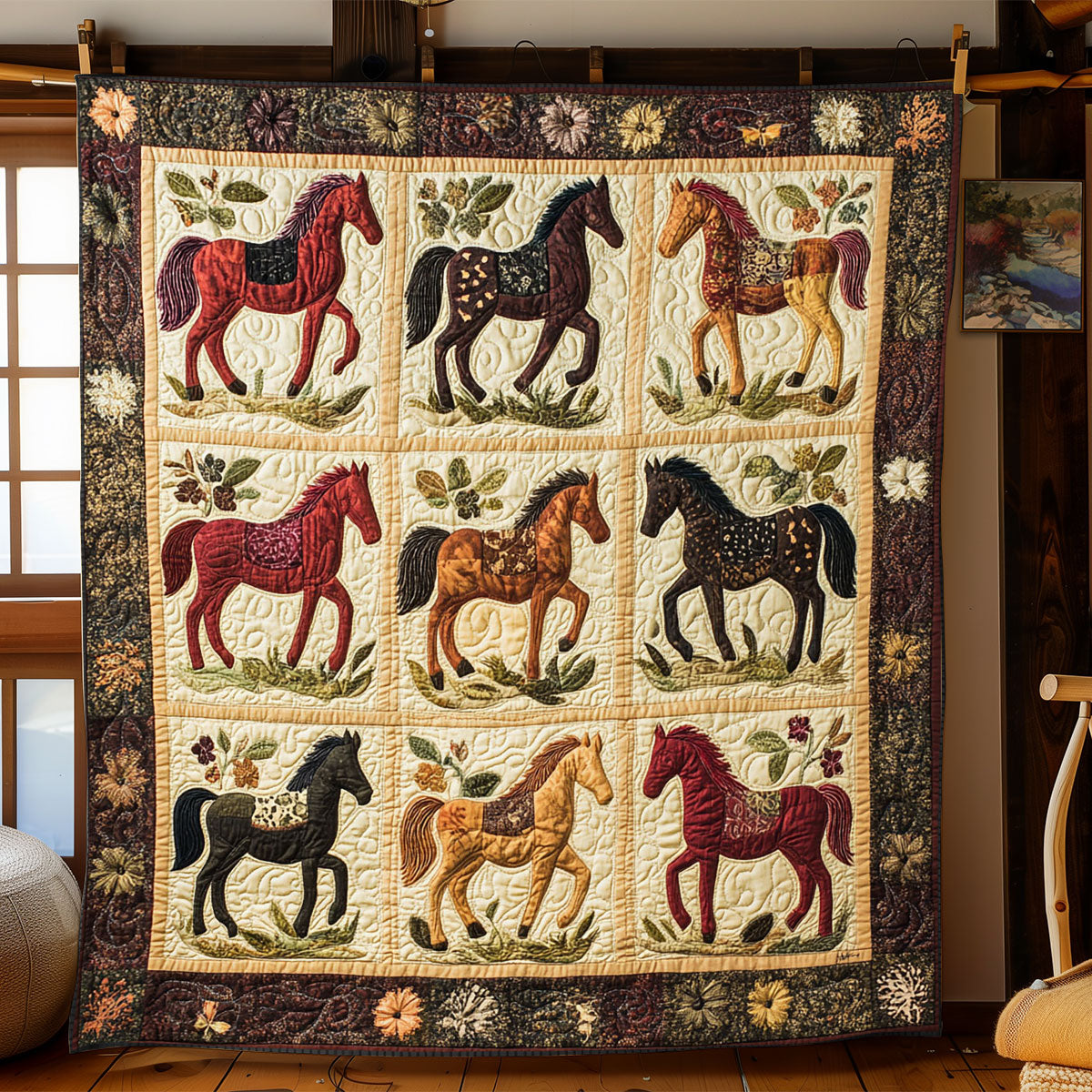 Rynx | Pastoral Gallop Quilt