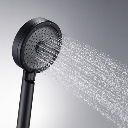 Rynx | Matt Black Hand Shower Modern 3-Stream Round Wall Mounted Hand Shower
