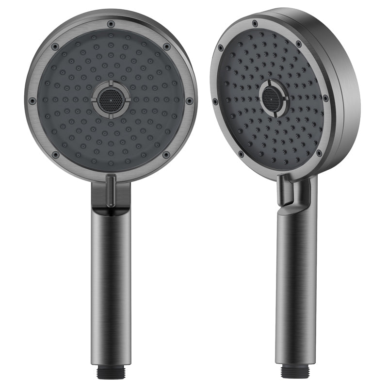 Rynx | Matt Black Hand Shower Modern 3-Stream Round Wall Mounted Hand Shower