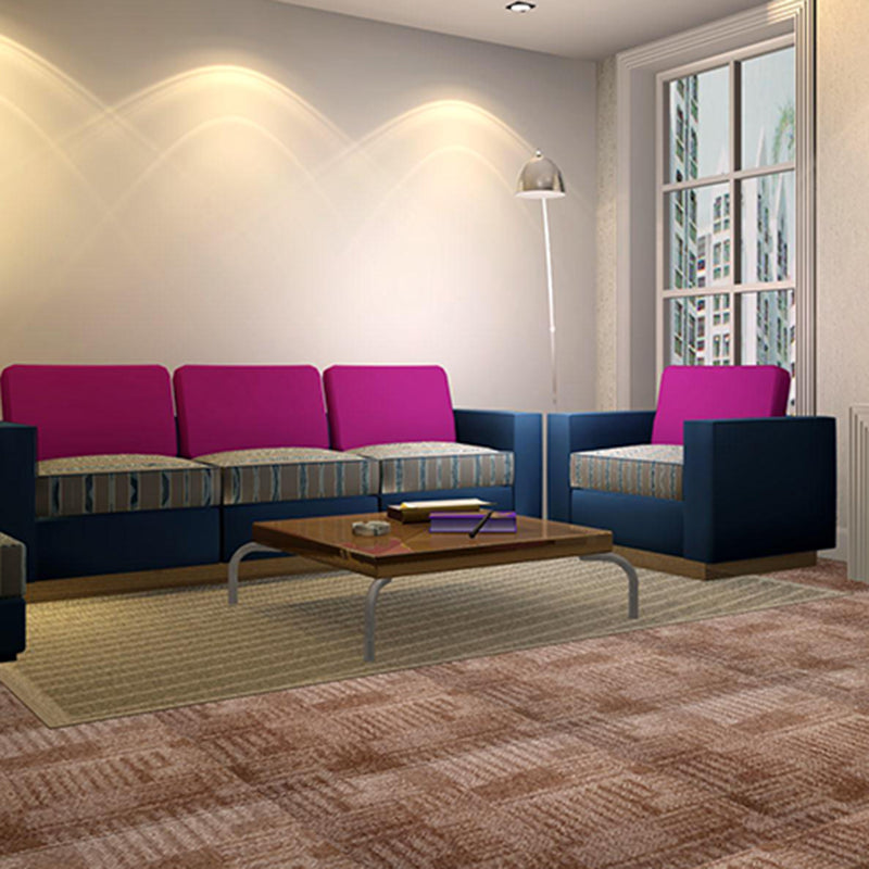 Rynx | Living Spaces Square Vinyl Flooring Peel and Stick Fabric Look PVC Floor Covering