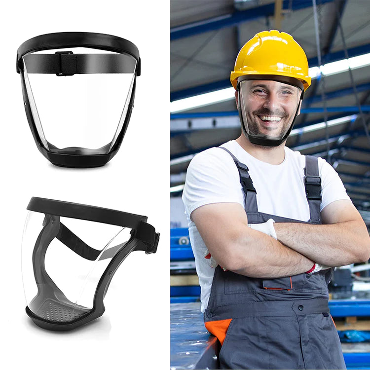 Rynx | Full face protection industrial mask for pesticide spraying BLACK