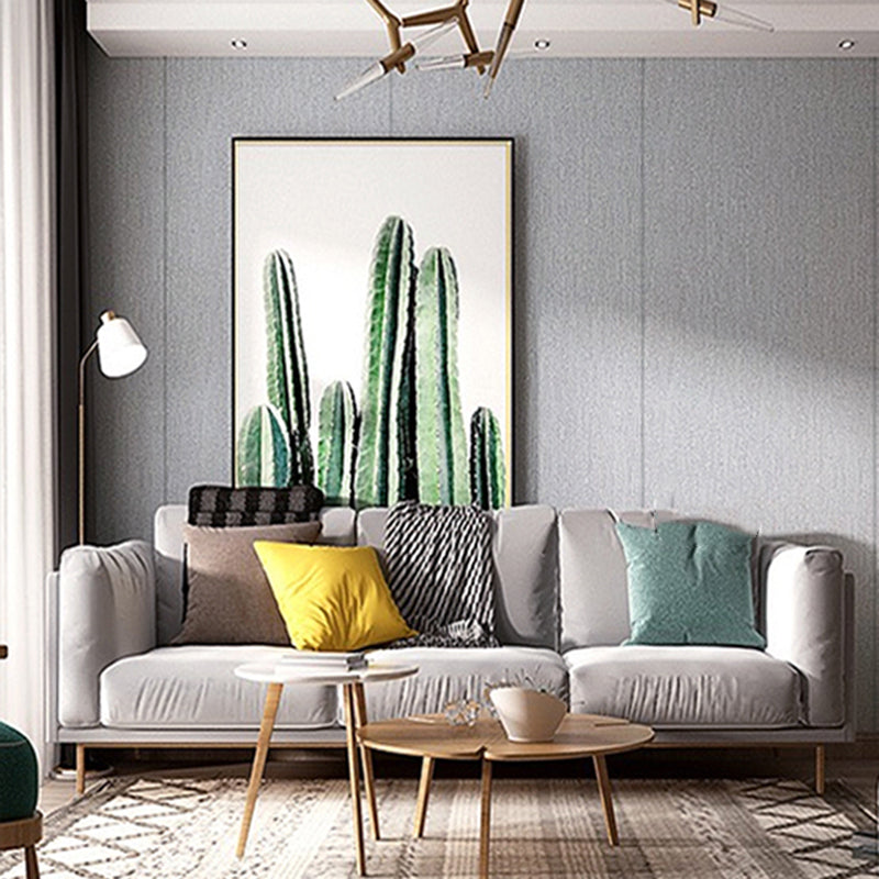 Rynx | Acoustic wall cladding Solid color Peelable and press foam living room wall panel
