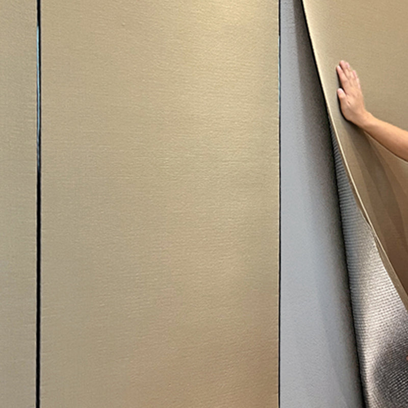 Rynx | Acoustic wall cladding Solid color Peelable and press foam living room wall panel