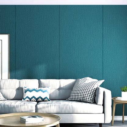 Rynx | Acoustic wall cladding Solid color Peelable and press foam living room wall panel