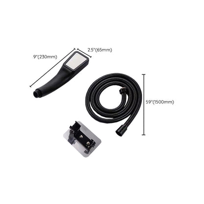 Rynx | Plastic Wall-mounted Shower Head Modern Bathroom Handheld Shower Head