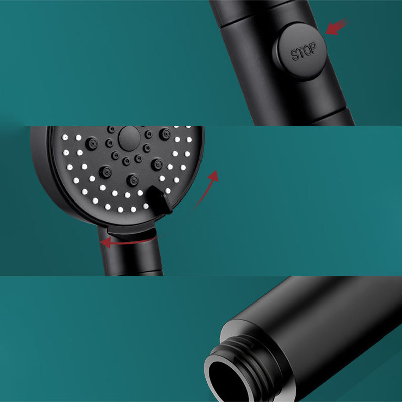Rynx | Plastic Wall Mounted Shower Head Modern Handheld Shower Head