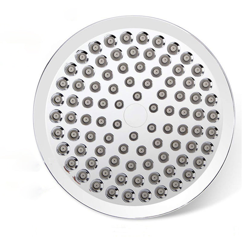 Rynx | Silver Dual Showerhead with Hose Modern Style Wall Mounted Showerhead
