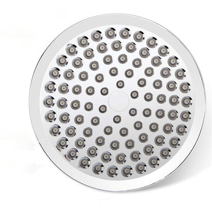 Rynx | Silver Dual Showerhead with Hose Modern Style Wall Mounted Showerhead