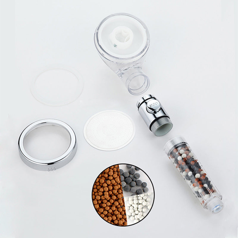 Rynx | Handheld shower head with catalyst water filtration wall-mounted shower head