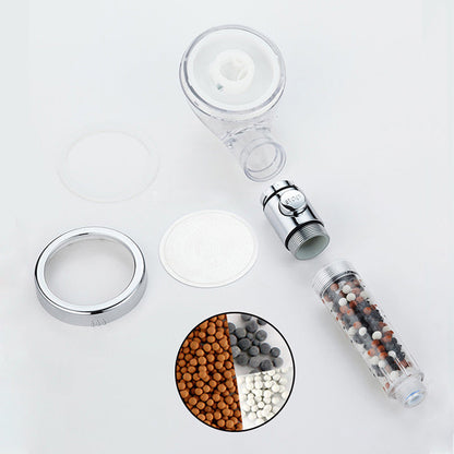 Rynx | Handheld shower head with catalyst water filtration wall-mounted shower head