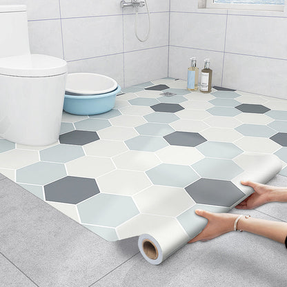 Rynx | Bathroom 3.5 mm vinyl floor square peel and stick PVC floor