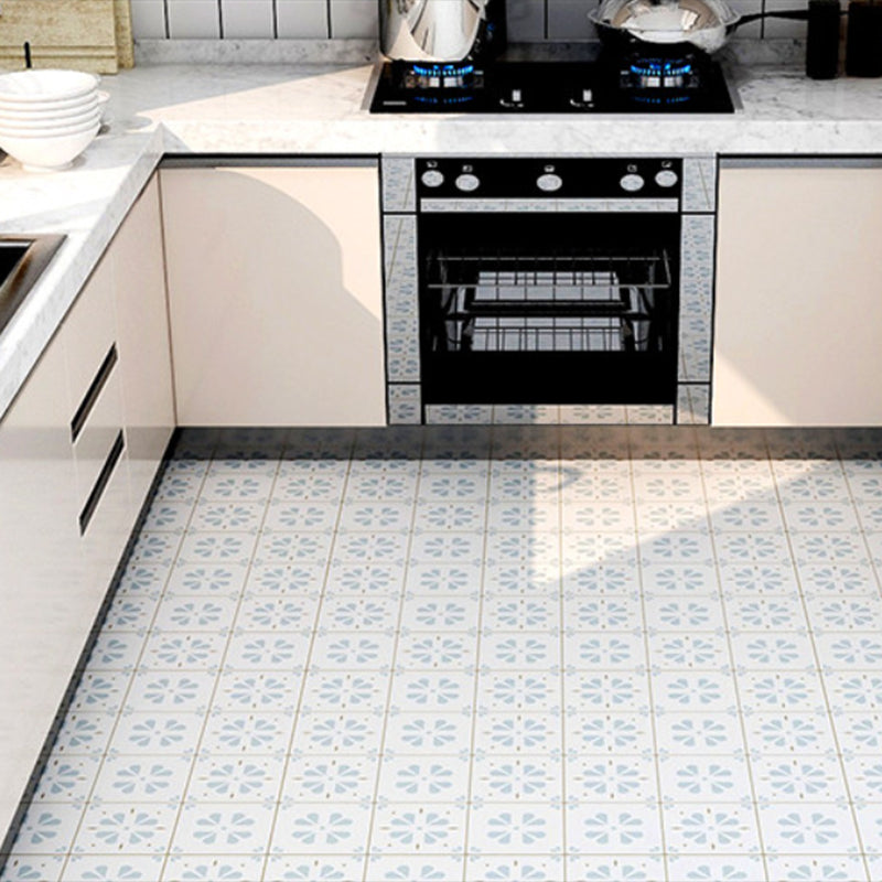 Rynx | Bathroom 3.5 mm vinyl floor square peel and stick PVC floor