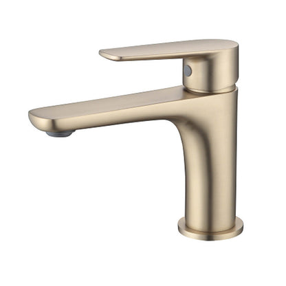 Rynx | Light Luxury Sink Faucet with Lever Handle Single Hole Bathroom Faucet