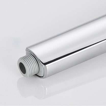 Rynx | Contemporary Wall-Mounted Shower Head Combination Chrome Round Hand Shower