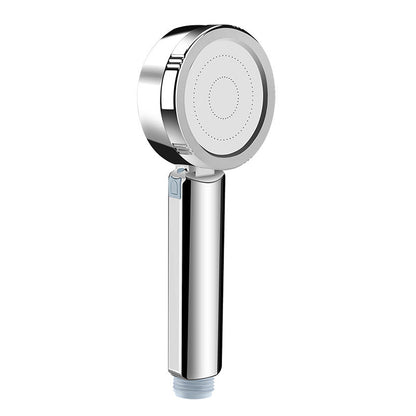 Rynx | Contemporary Wall-Mounted Shower Head Combination Chrome Round Hand Shower