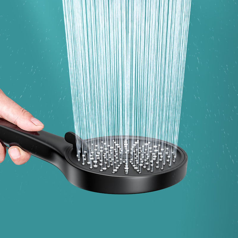 Rynx | Contemporary Round Shower Head Pure Color Handheld Shower