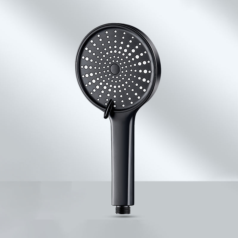 Rynx | Contemporary Round Shower Head Pure Color Handheld Shower