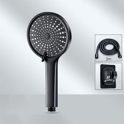 Rynx | Contemporary Round Shower Head Pure Color Handheld Shower