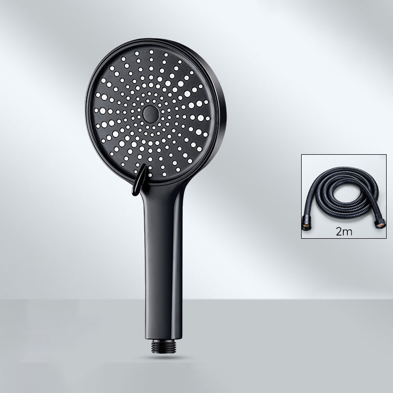 Rynx | Contemporary Round Shower Head Pure Color Handheld Shower
