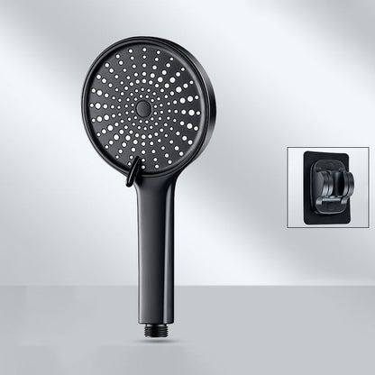 Rynx | Contemporary Round Shower Head Pure Color Handheld Shower