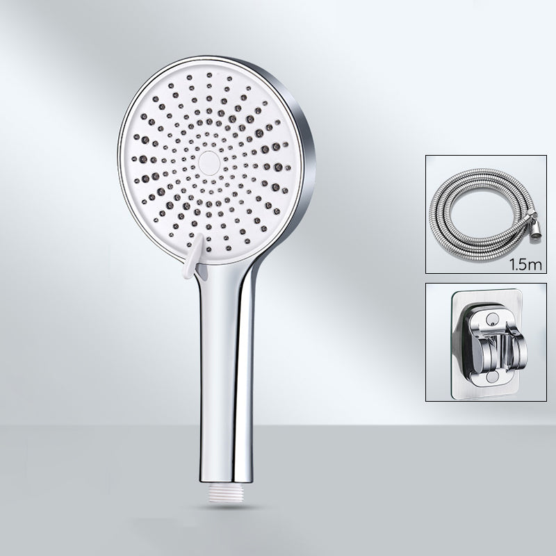 Rynx | Contemporary Round Shower Head Pure Color Handheld Shower
