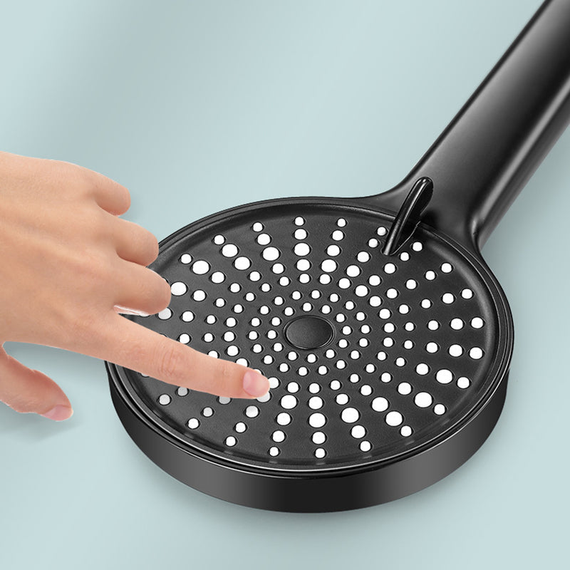 Rynx | Contemporary Round Shower Head Pure Color Handheld Shower