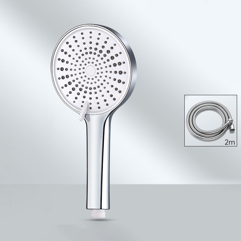 Rynx | Contemporary Round Shower Head Pure Color Handheld Shower