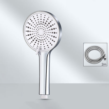 Rynx | Contemporary Round Shower Head Pure Color Handheld Shower