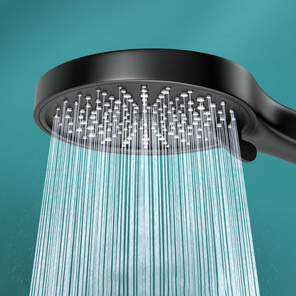 Rynx | Contemporary Round Shower Head Pure Color Handheld Shower