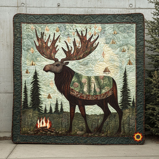 Rynx | Moose Quilted Blanket
