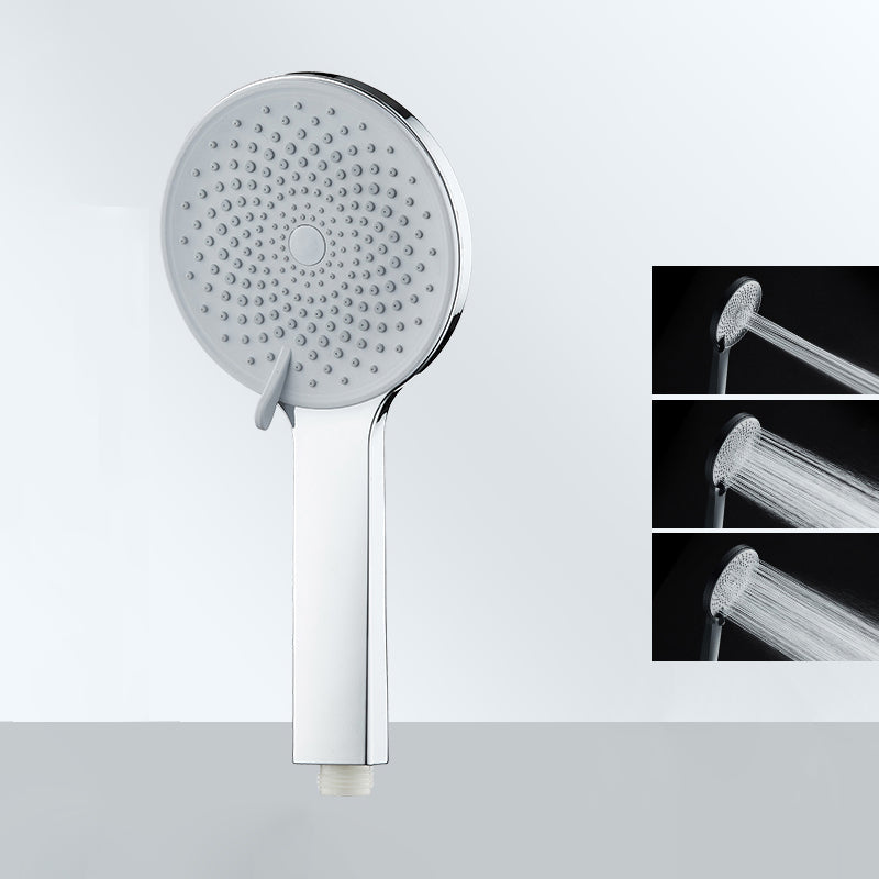 Rynx | Contemporary round shower head in solid color handheld shower head for the bathroom