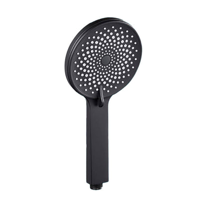 Rynx | Contemporary round shower head in solid color handheld shower head for the bathroom