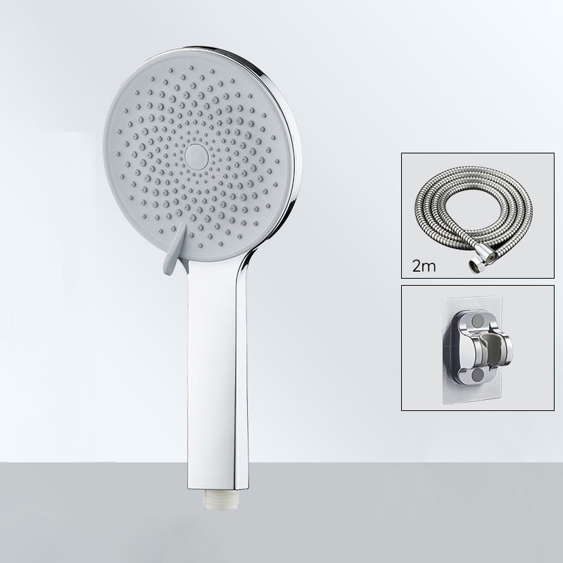 Rynx | Contemporary round shower head in solid color handheld shower head for the bathroom