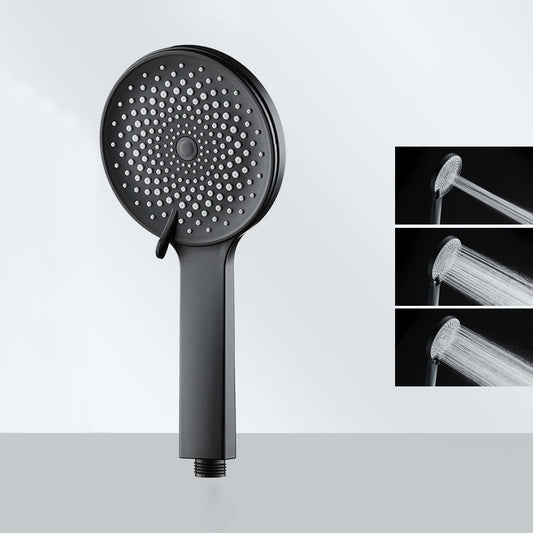 Rynx | Contemporary round shower head in solid color handheld shower head for the bathroom