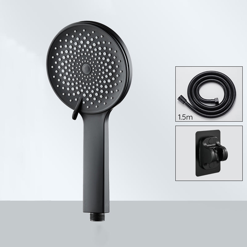 Rynx | Contemporary round shower head in solid color handheld shower head for the bathroom