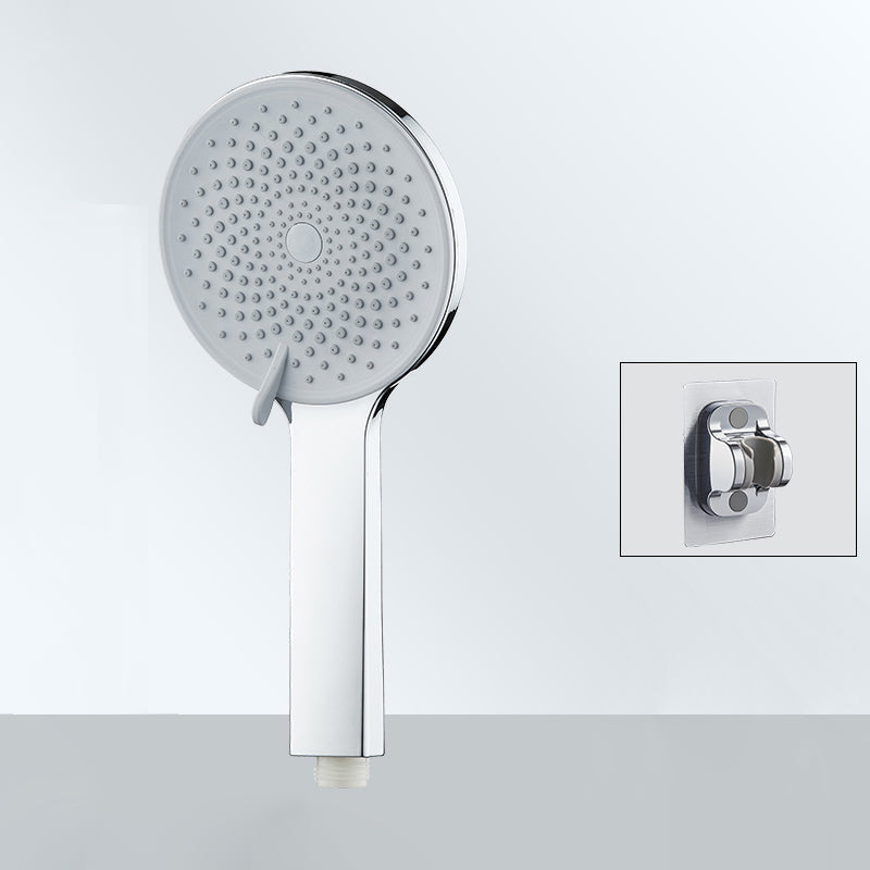 Rynx | Contemporary round shower head in solid color handheld shower head for the bathroom